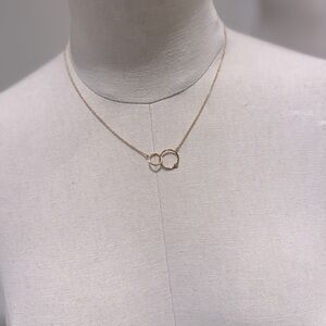 Interlocking Circle Costume Necklace